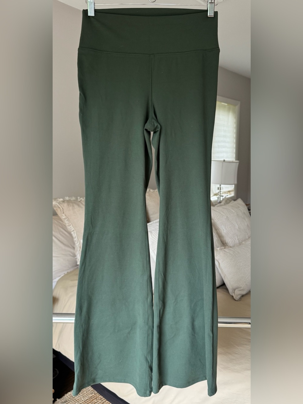 wild fable Dark Green High-Rise Flare Pants